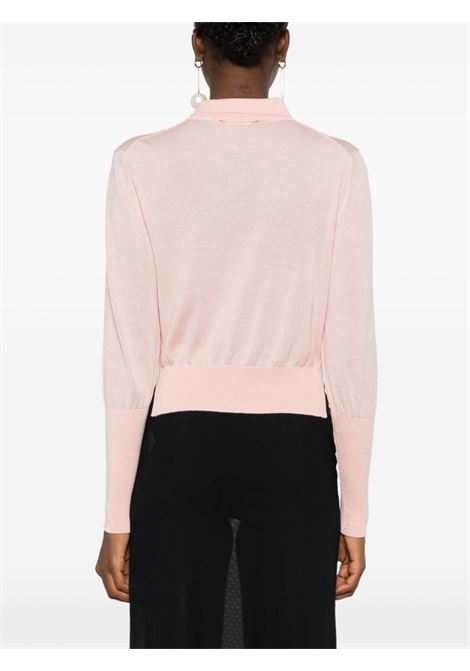 Light pink crystal-embellished cardigan Simone Rocha - women SIMONE ROCHA | KMK4B0647PLPNK